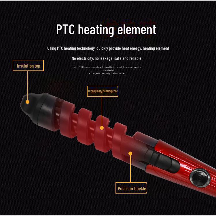 Ceramic Electric Curling Iron with Cross-Border Automatic Features and Negative Ion Technology