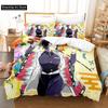 3D Print Kochou Shinobu Anime Demon Slayer Bedding Set Cute Quilt Cover Bed Cover With Pillowcase Twin Single Queen King Size