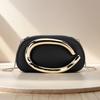 Women Retro Gold Metal Box Clutch Bag Vintage Evening Bags Luxury Designer Fashion Wedding Party Elegant Handbag with Chain