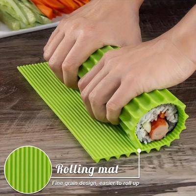 Premium Silicone Sushi Roll Maker - Food-Safe, Easy-to-Use Kitchen Gadget for Perfect Seaweed & Gimbap Rolls