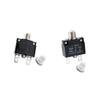2 Pieces Circuit Breaker Overload Switch Resettable 15A +20A