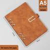 A5/B5 Loose-leaf Notepad: Business Meeting Notebook with Detachable Pages and Custom Logo Printing
