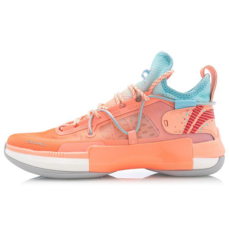 

Баскетбольные кроссовки Li Ning Flash 6 Premium мужские кроссовки оранжево-синие ABAQ019-3