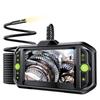 AMTORIN 6mm Diameter Fiberscope, Dual Camera Endoscope, 5m Long, with 32GB Memory Card, Digital Endoscope, Dual Lens, Snake Camera, Dual Fiberscope,