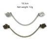 1 Piece Alloy Shawl Clips Decorative Cardigan Clips Vintage Scarf Brooch Pin  For Shawl