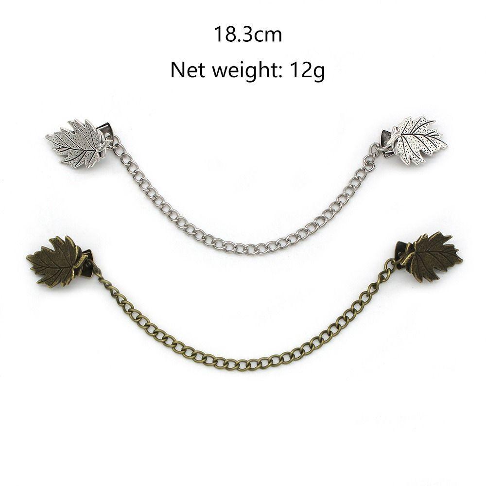 1 Piece Alloy Shawl Clips Decorative Cardigan Clips Vintage Scarf Brooch Pin For Shawl