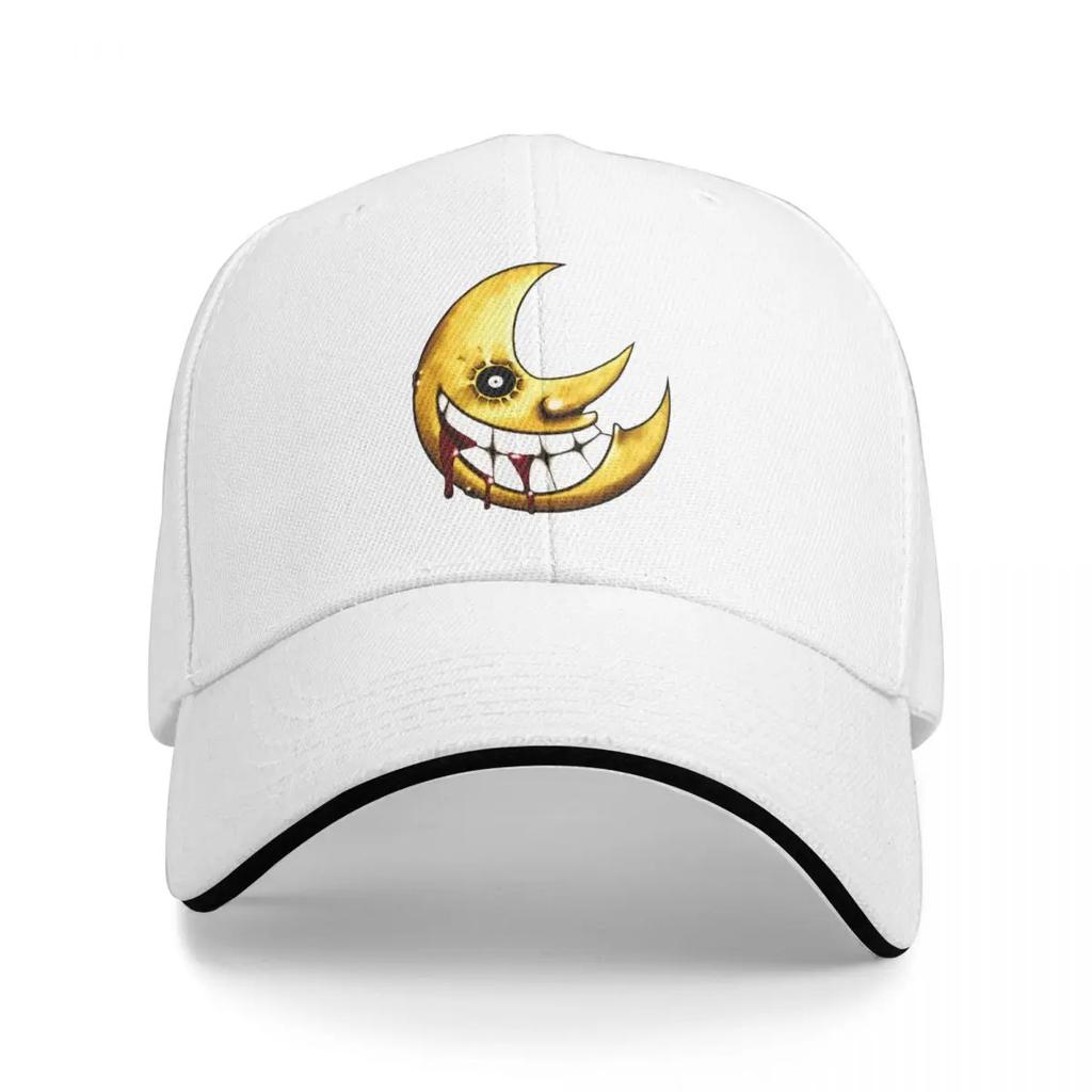Baseball Caps Soul Eater Anime Moon Horror Customized Casual Unisex Spring Hats