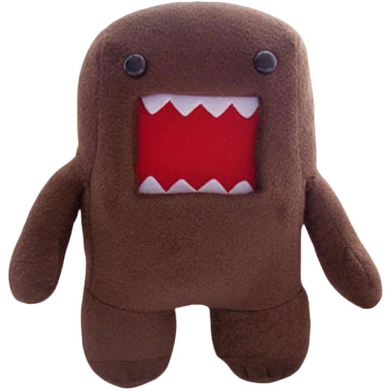 20/30cm Domo Monster Plush, Funny Domo Kun Plush Toy Stuffed Figure Throw Pillows for Home Decor for Anime Fans