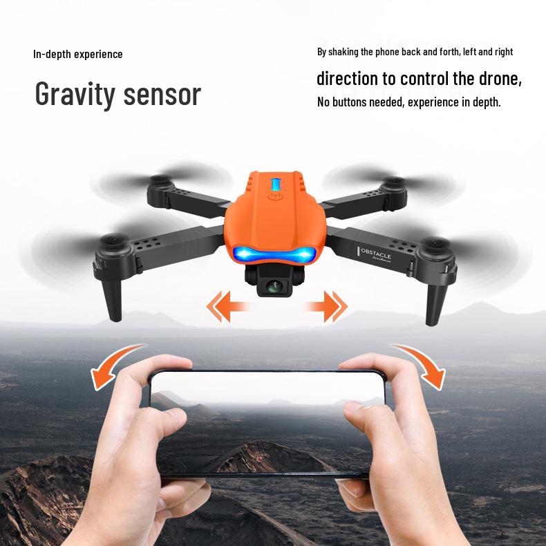 E99 4K Dual Camera Folding Drone - Aerial Photography Quadcopter with UHD Remote Control