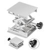 Lab Scissors Jack Stainless Steel Laboratory Support  Platform Lift Stand Table Expandable Height Platform Carpentry Tools