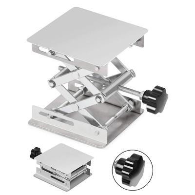 Lab Scissors Jack Stainless Steel Laboratory Support Platform Lift Stand Table Expandable Height Platform Carpentry Tools