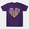 Novel Santa Squad Heart Christmas Gift T Shirt New 100 Cotton Short Sleeve ONeck Tshirt Casual Unisexs Top