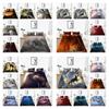 2/3 Stuks Set 3D Wolf Afdrukken Beddengoed Dekbedovertrek & Kussensloop Microfiber Enkel Dubbel Kingsize Bed set Thuis Beddengoed