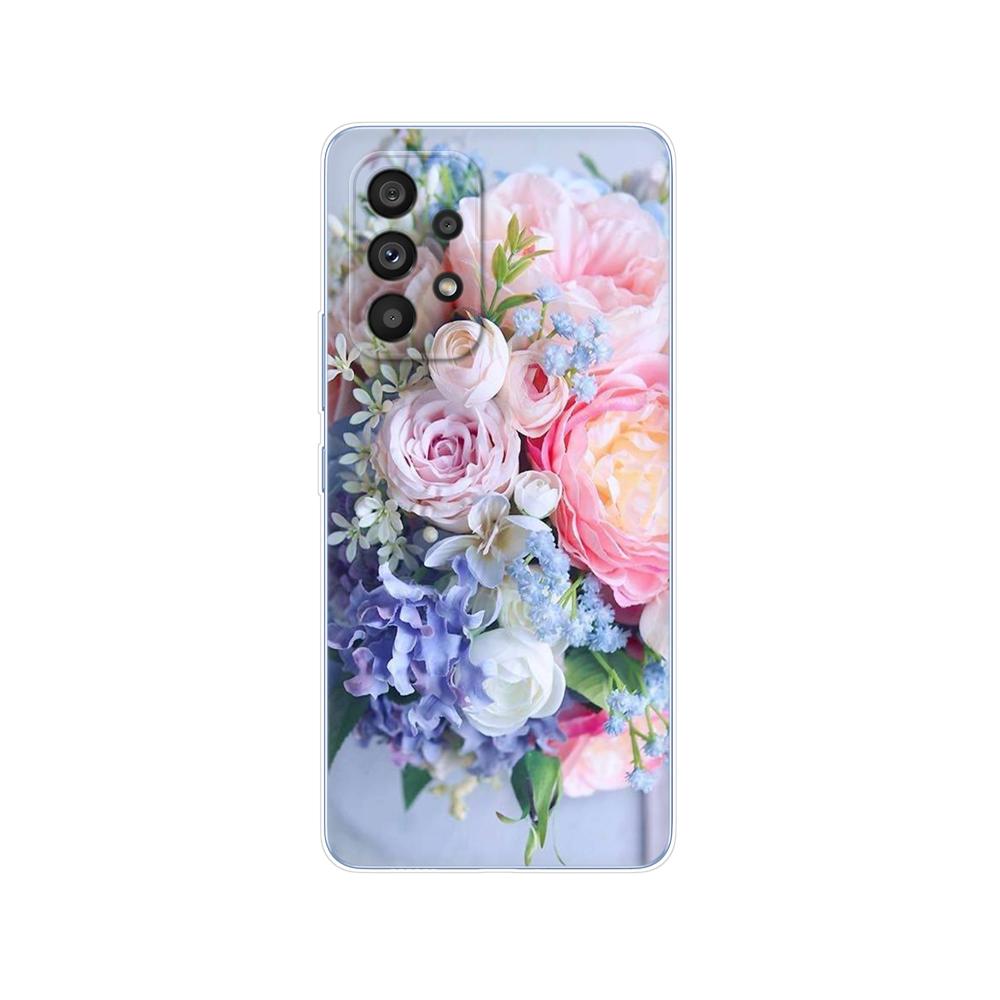 

Чехол для Samsung Galaxy A53 5G, 6,5-дюймовая задняя крышка для Samsung A33 A73 5G, чехлы для мобильных телефонов Galaxy a536, бампер из мягкого кремния из ТПУ Samsung A33 5G