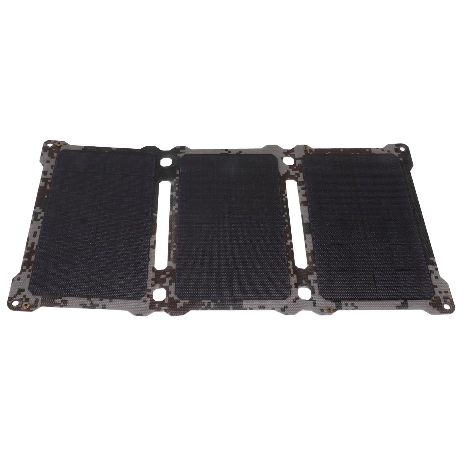 

18V 5V 30W Folding Solar Panel Portable Foldable Monocrystalline Solar Panel for Outdoor Activities Camping Hiking Mountaineering