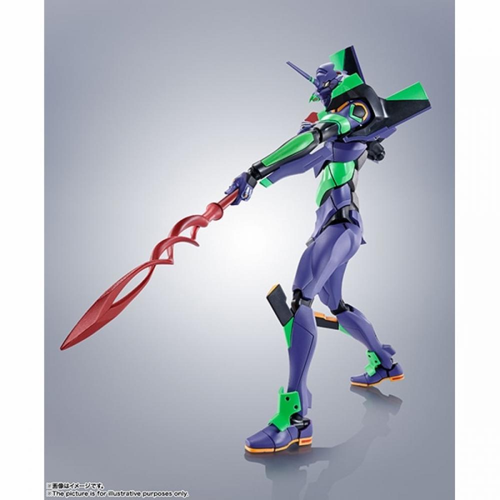 Bandai Robot Spirits Renewal Color Edition Eva Unit 01 + Kassius-Lanze