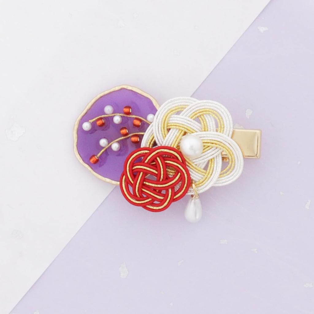 KIYOHARA Resin Lab Mizuhiki Resin Hair Clip Making Set (RLK-03)