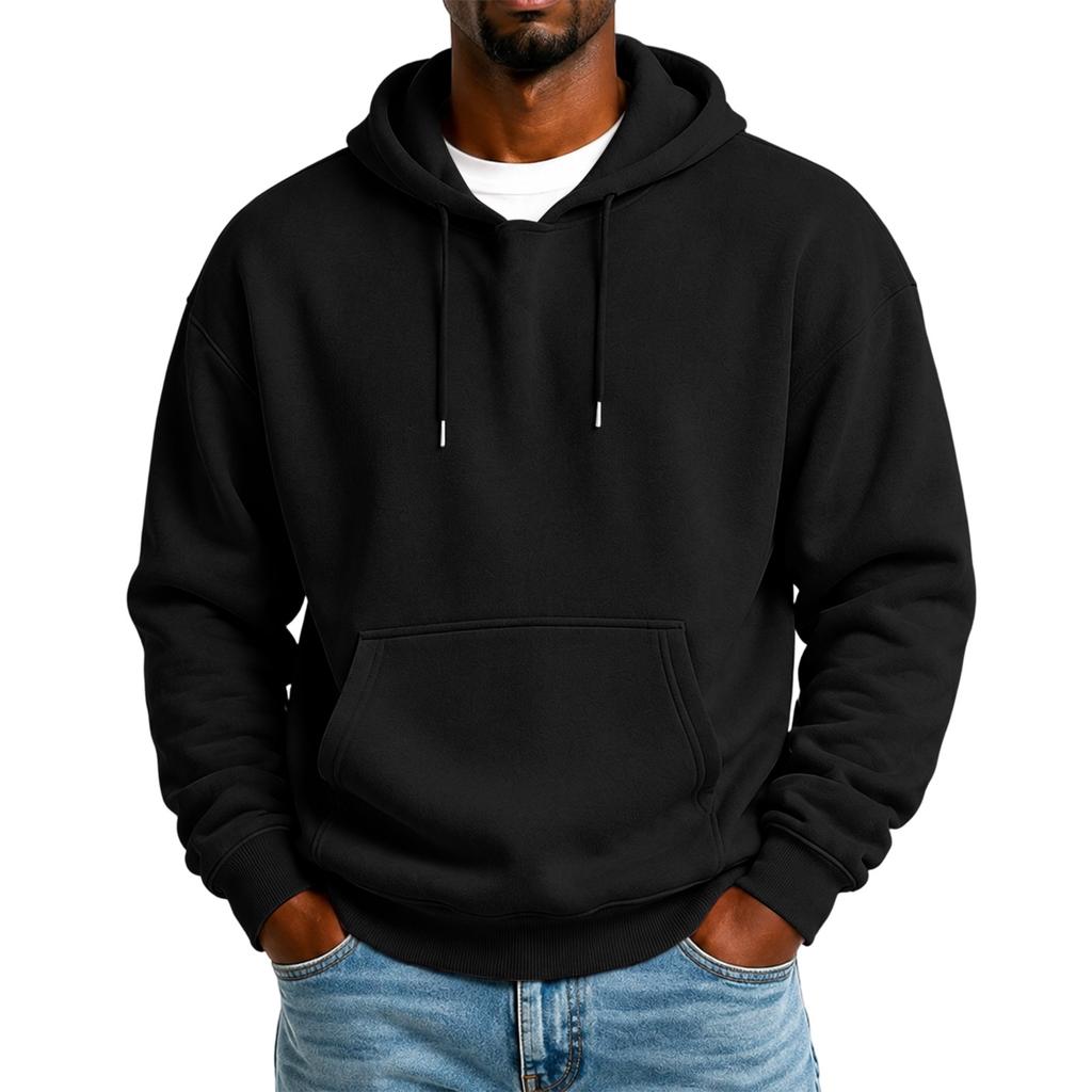 Men's Athletic Pullover Hoodie Casual Sweatshirt for Gym and Running Training