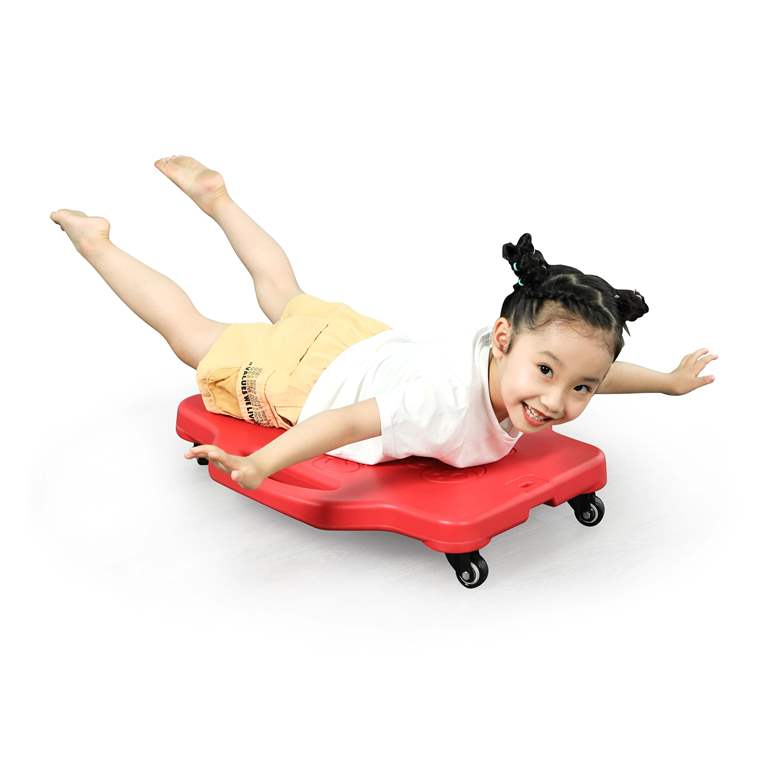 Plastové odrážedlo houpací hračka Vnitřní Venkovní Batole Houpací křeslo Dítě Sedí Velký Medvěd červený