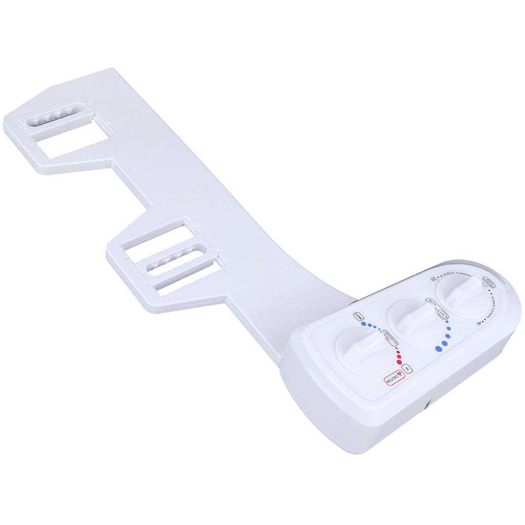 Bathroom Intelligent NonElectric Cold Hot Water Toilet Bidet Sprayer Set with Double Nozzle(: 3 8 Thread )