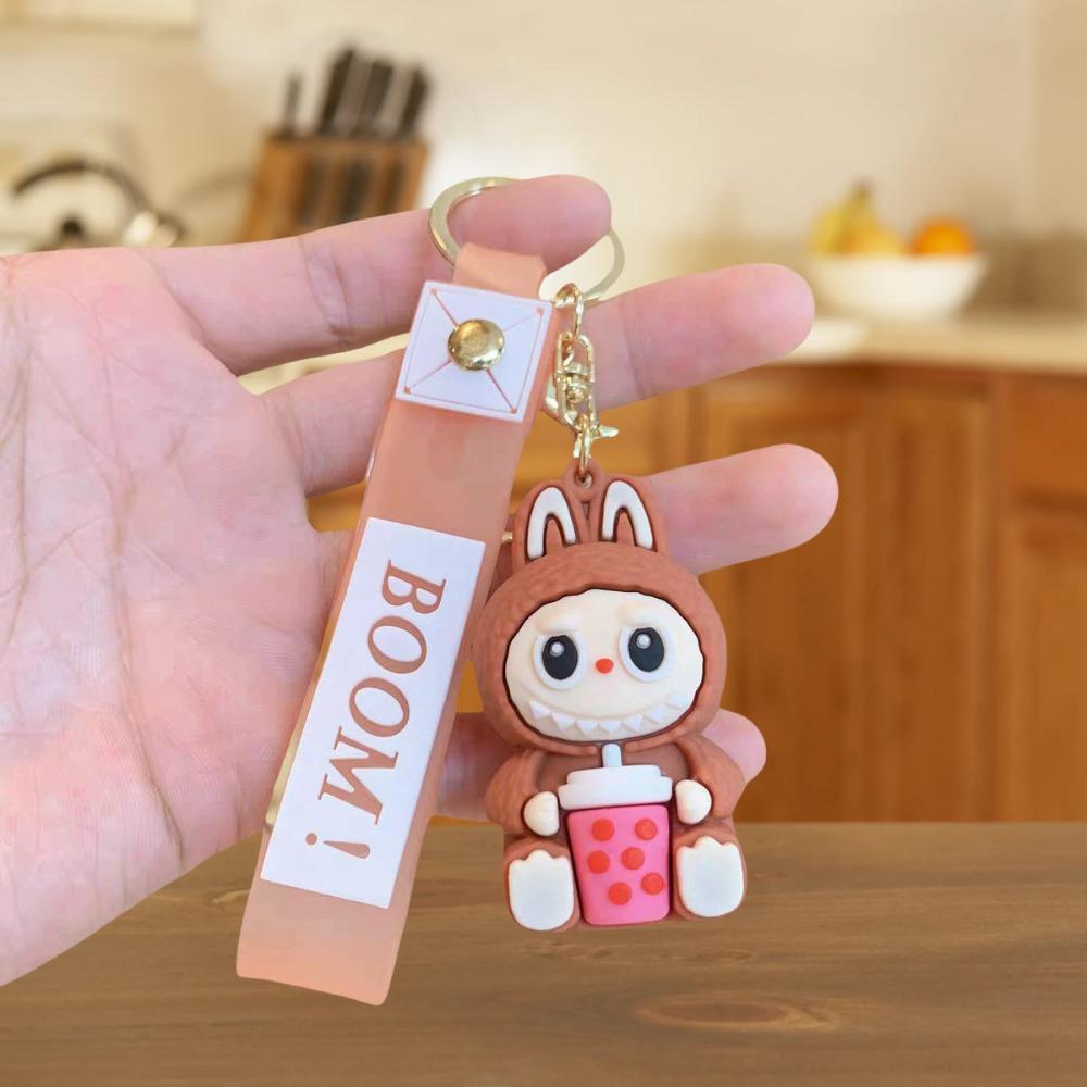 Cute Series Keychain Rab Seated Car Backpack Pendant