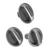 3X Heater Fan Control Knob Switch Set For Mazda BT50 Ford Ranger PJ/PK 2005-2011