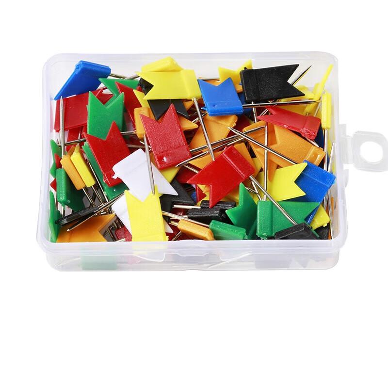 Jingyi Assorted Flag Map Push Pins