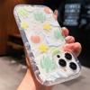Cool Ocean Turtle Pattern Transparent Phone Case For iPhone 14 11 12 13 Pro 7 8 Plus X XR 15 16 Pro Max Shock-Absorption Cover