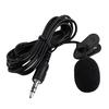 Portable 3.5mm Mini Headset Microphone Lapel Lavalier Clip Microphone For PC Laptop Lound Speaker