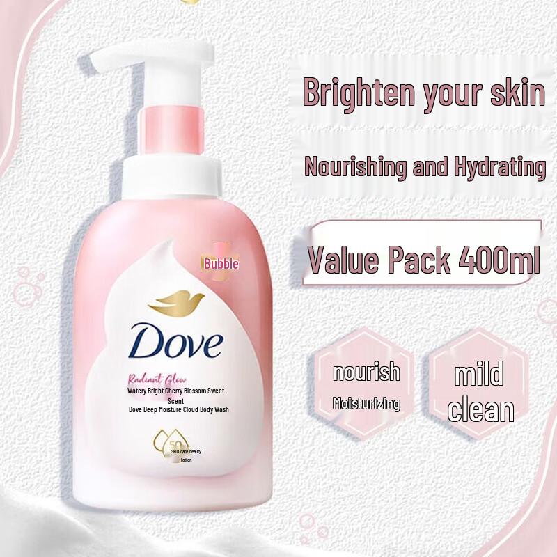 Dove Cherry Blossom Niacinamide Shower Foam