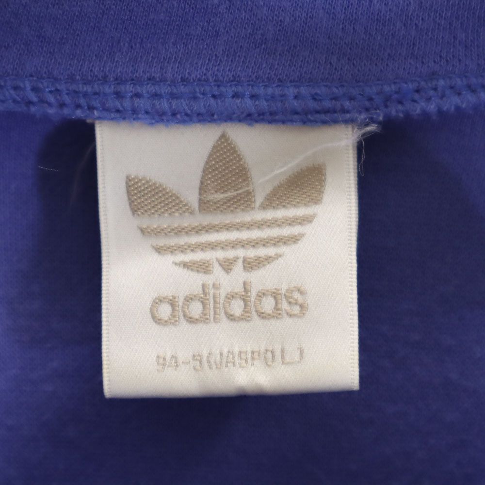 Adidas 80s Vintage Trefoil Logo by Descente Embroidery Long Sleeve Sweatshirts Men's Used