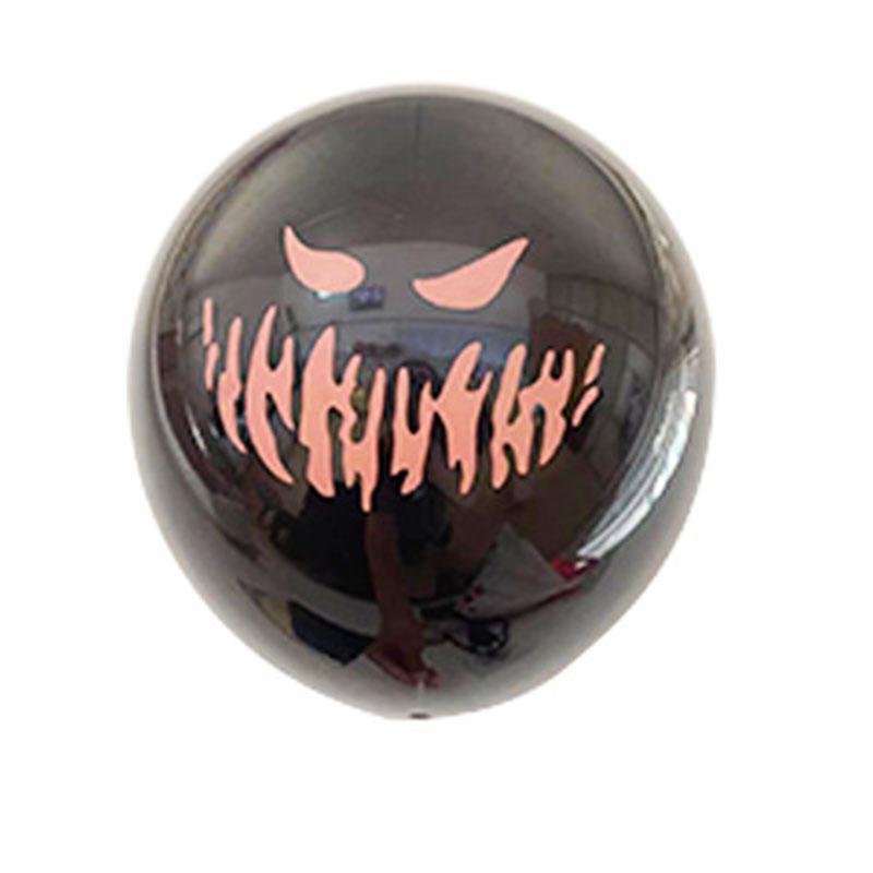 12inch Halloween Ghost Theme Party Decoration Set Skull Tombstone Latex Balloon Ghost Day April Fool's Day Surprise Party