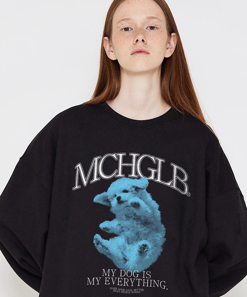 MATCHGLOBE Fly Puppy Sweatshirt (Black)