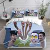 Game Skibidi Toilet Arale Bedding Set Print With Pillowcase Bed Duvet Cover Soft Single Double Queen Super King Size Kids Adult