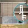 12 Pcs Valance Clips for Blinds, 2-1/8 Inch Hidden Channel Blind Valance Clip Replacement for Horizontal and Venetian Window Blinds Valance