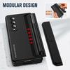 S Pen Holder Full Body Fashion Cover Case For Samsung Galaxy Z Fold4 Fold 4 Zfold4 5g Front Glass Film For Samsung Fold4 Cases