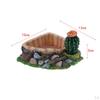 Food Dish Water Bowl Feeder Basin for Amphibians