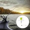 Fishing Feeder Line Set with 4 Hook and Float Baits Lure Cage Basket Trap Fishing Hook Anti Winding Baits Cage Float