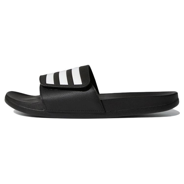 adidas Adilette Comfort Adjustable Slide  Black White  GZ8951 EU 39 чёрный