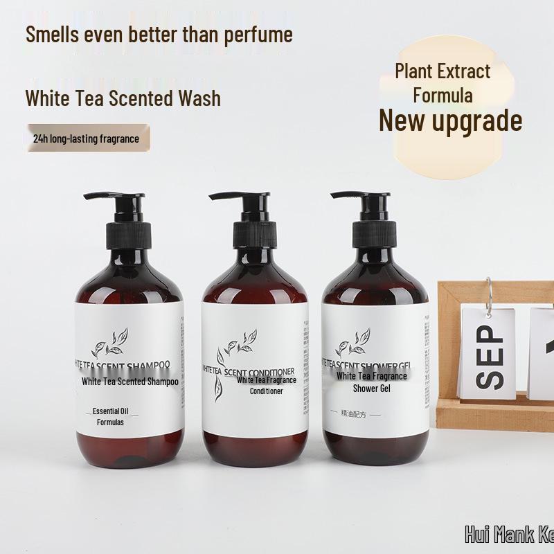 Hotel Shampoo & Shower Gel Travel Set: Includes Conditioner & Hand Soap