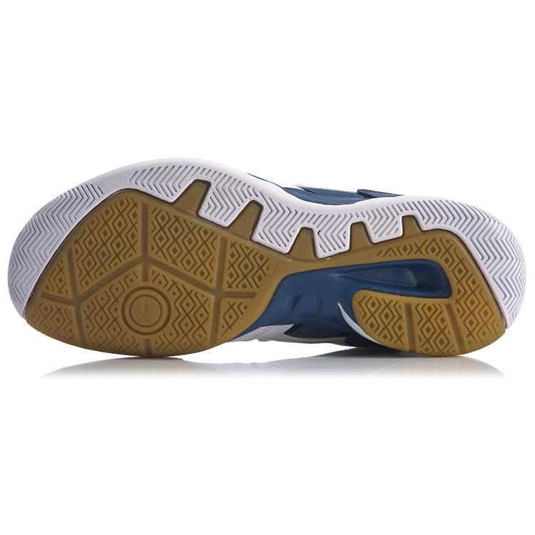 Li Ning Low top Badminton Shoes Men's White Blue AYTN003-4