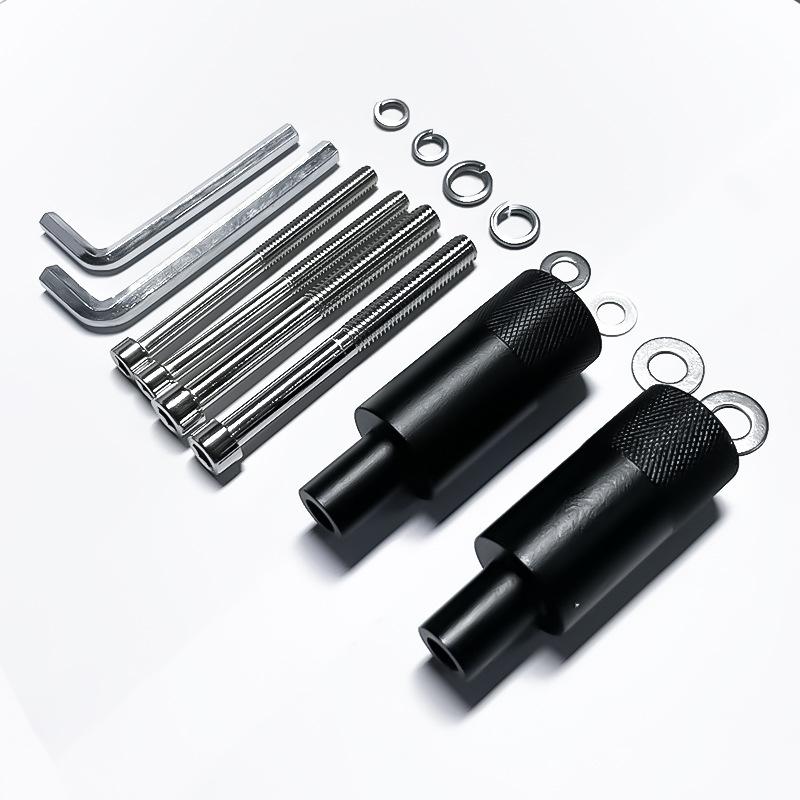 

Продается пара внешних кронштейнов для крыльев, многофункциональные фиксированные кронштейны из алюминиевого сплава для трехколесных скутеров.