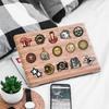 50 Boundless Mysterious Celestial Stickers Decorate Guitar Notebook Suitcase DIY Waterproof Stickers