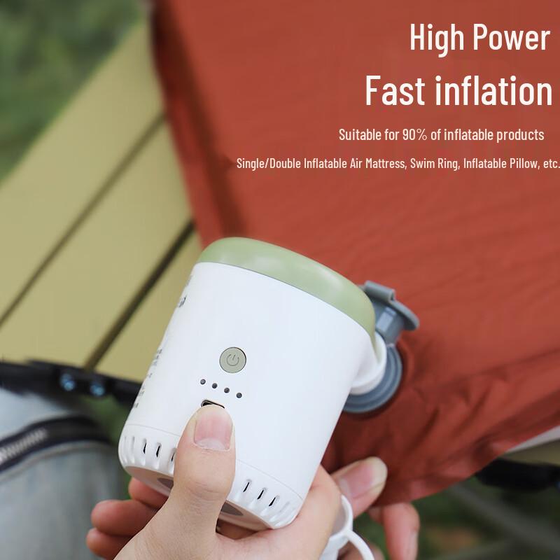 Rechargeable Portable Camping Lantern & Air Pump