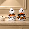 Plush Ghost Ornaments for Home Halloween Faceless Ornament, Cute Cloth Fabric Ghosts Table Holiday Gifts Friends And Family Decoration,