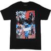 Naruto Men's 20th Anniversary Front and Back Print Adult Short Sleeve T-Shirt(1)