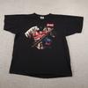 Vintage Budweiser Shirt Mens XL Black Baseball Beer Promo Holoubek USA 1995 90s