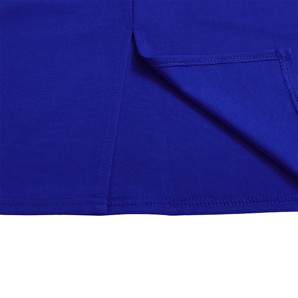 Velká velikost Ženy Jaro Podzim Rozparek Dlouhé rukávy Šaty s výstřihem do V Dámská móda Jednodílné šaty s pouzdrem