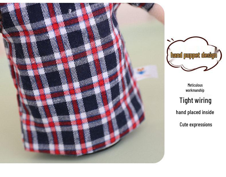 Moveable Mouth Hand Puppet - Storytelling Doll for Kindergarten and Family Fun