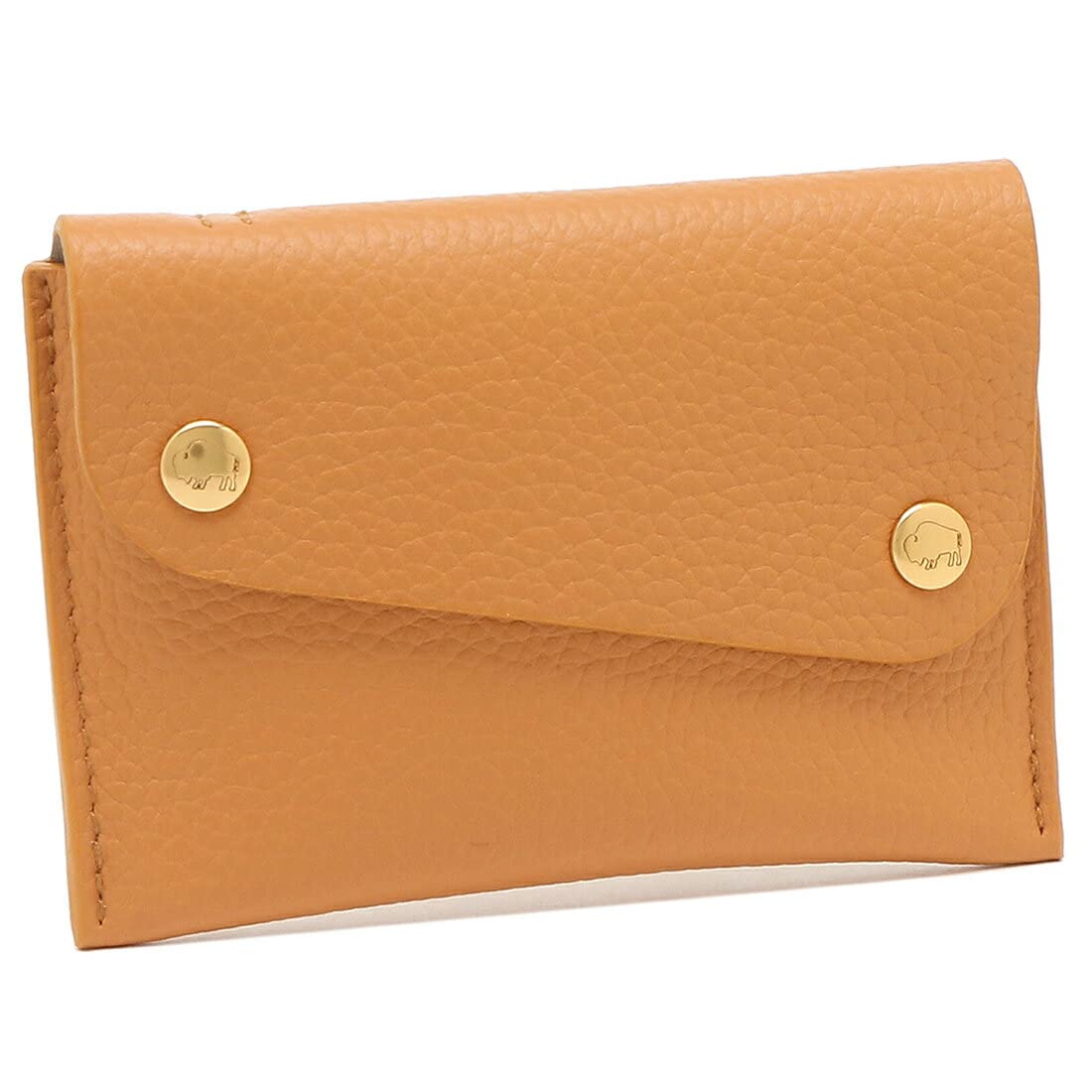 

Card Case 2WAY Key Case Brown SCC063 PI0005 YE126B [Ilbizonte] Men s Women s [Item]